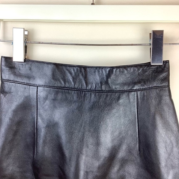 VINTAGE PENCIL LEATHER DANIER SKIRT - Picture 6 of 7